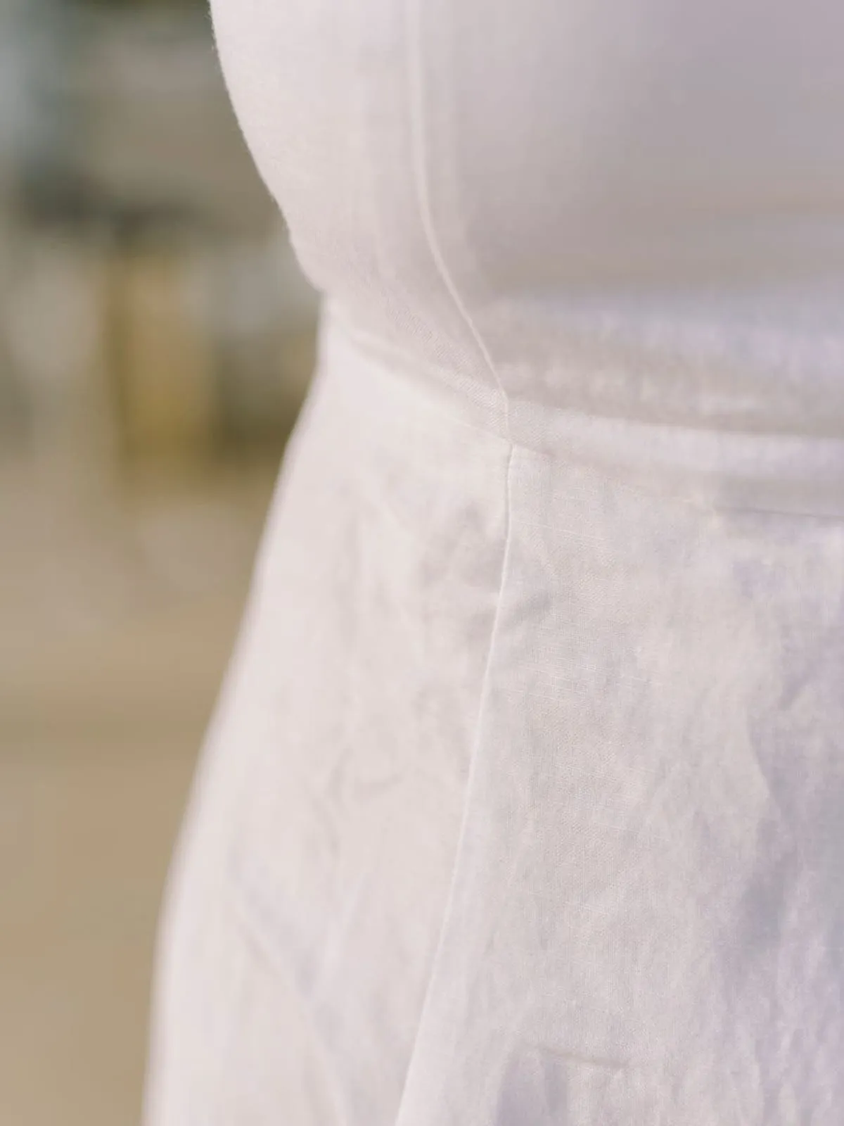 Linen Wrap Dress — view 2
